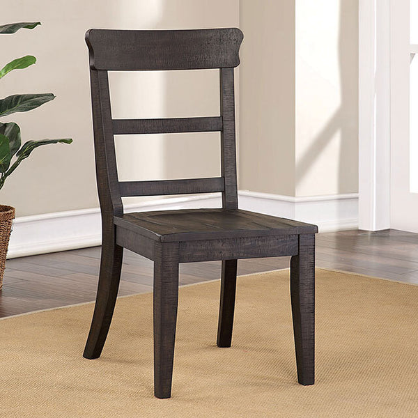 Furniture of America Leonidas Dining Chair CM3389BK-SC-2PK IMAGE 1
