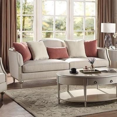 Acme Furniture Kasa Stationary Fabric Sofa LV01499 IMAGE 1