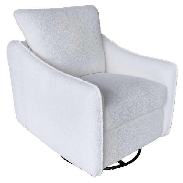 Coaster Furniture Madia Swivel Glider Fabric Accent Chair 903391 IMAGE 1