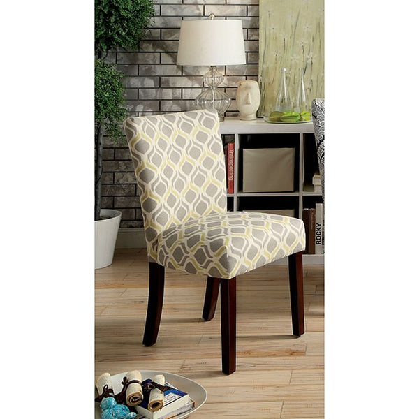 Furniture of America Accent Chairs Stationary CM3507Y-SC-2PK IMAGE 1