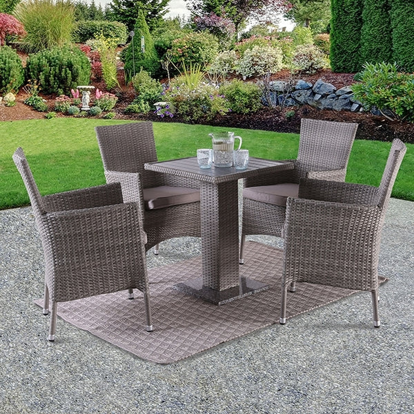Furniture of America Outdoor Dining Sets 5-Piece FM80004GY-5PC-06GY IMAGE 1