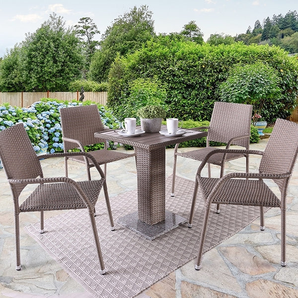 Furniture of America Outdoor Dining Sets 5-Piece FM80004NT-5PC-05NT IMAGE 1