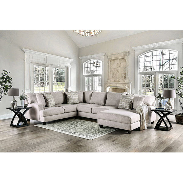 Furniture of America Alidene Fabric Sectional SM5207-SECT IMAGE 1