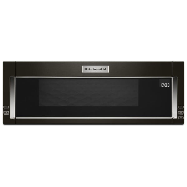 KitchenAid 30-inch, 1.1 cu.ft. Over-the-Range Microwave Oven with Whisper Quiet® Ventilation System KMLS311HBS IMAGE 1