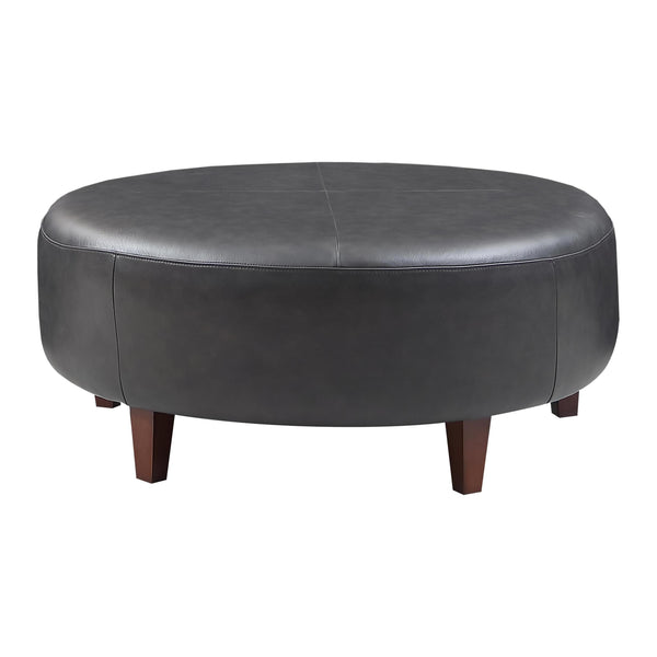 Leather Italia USA Brent Georgetown Leather Ottoman 1669-9029-006700 IMAGE 1