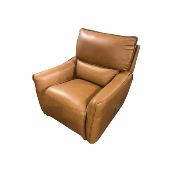 Leather Italia USA Portland Glider Leather Recliner 1555-EH12109G-011006LV IMAGE 1