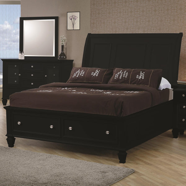 Coaster Furniture Sandy Beach King Sleigh Bed with Storage 201329KE IMAGE 1