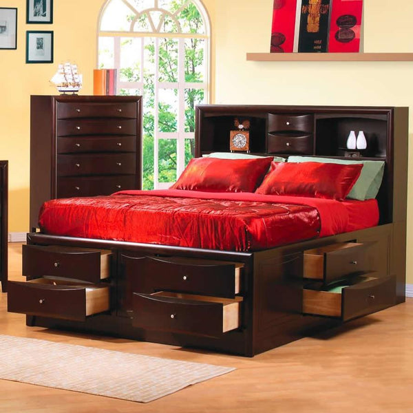 Coaster Furniture Phoenix King Bed with Storage 200409KE IMAGE 1