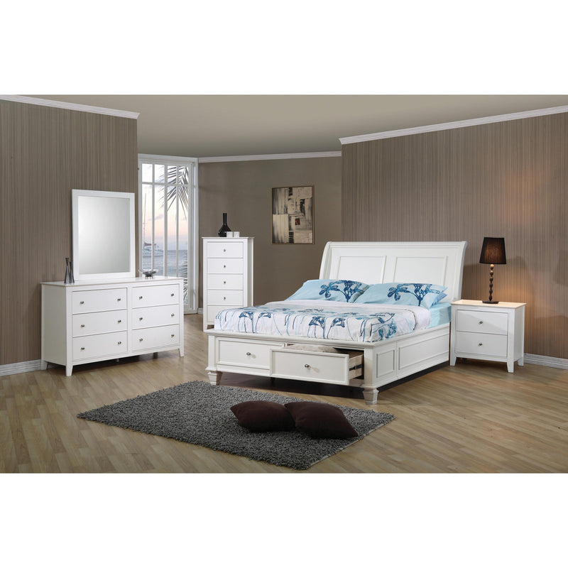 Coaster Furniture Selena 400239F 7 pc Full Sleigh Bedroom Set IMAGE 1