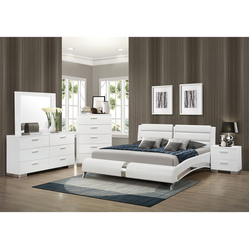 Coaster Furniture Jeremaine 300345KE 6 pc King Panel Bedroom Set IMAGE 1
