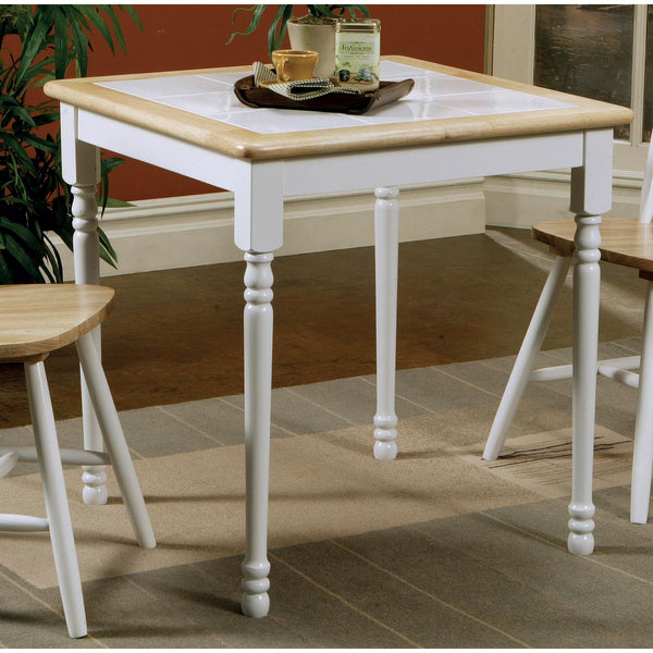 Coaster Furniture Square Damen Dining Table with Tiled Top 4191 IMAGE 1