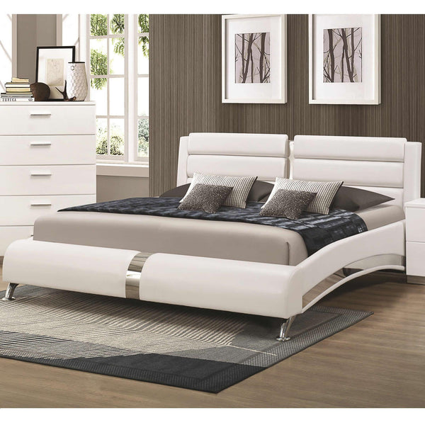 Coaster Furniture Felicity California King Upholstered Platform Bed 300345KW IMAGE 1
