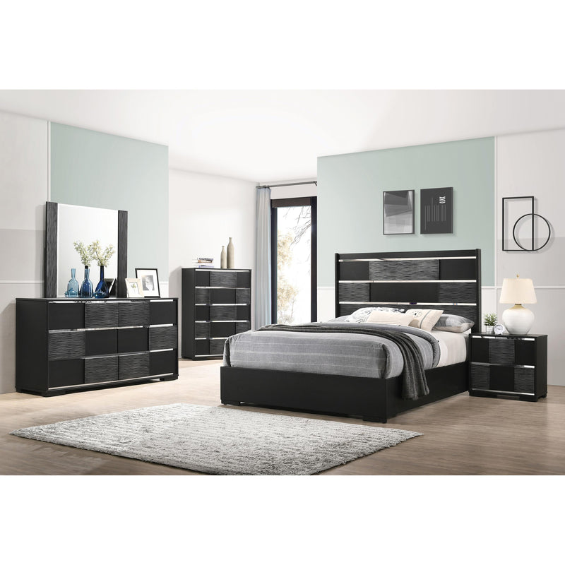 Coaster Furniture Blacktoft 207101Q 7 pc Queen Panel Bedroom Set IMAGE 1