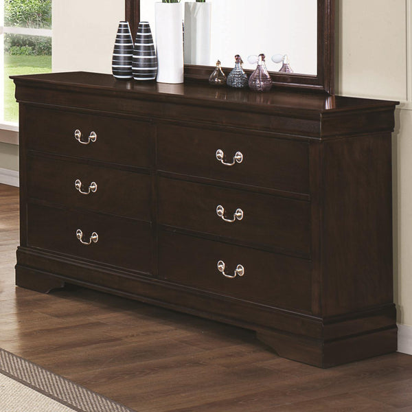 Coaster Furniture Louis Philippe 6-Drawer Dresser 202413 IMAGE 1