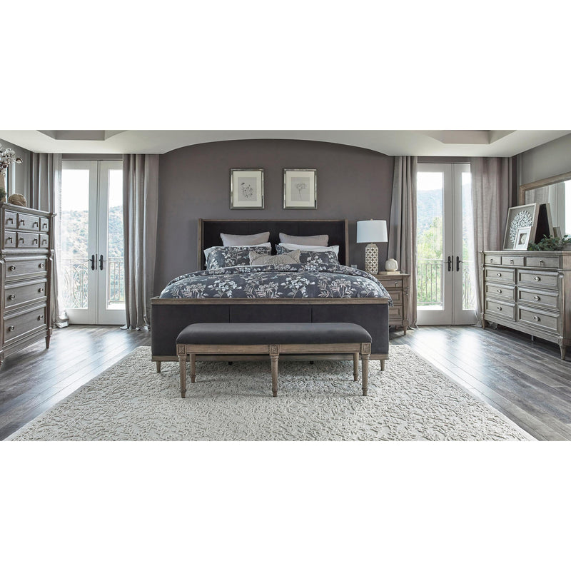 Coaster Furniture Alderwod 223121KE 6 pc King Panel Bedroom Set IMAGE 1