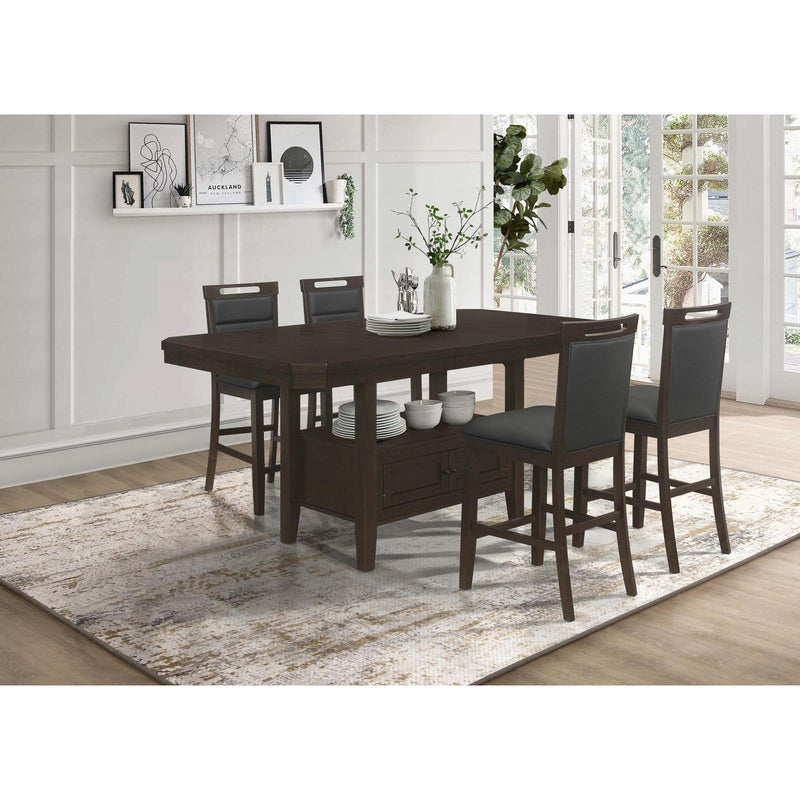 Coaster Furniture Prentiss 193108-S5 5 pc Counter Height Dining Set IMAGE 1