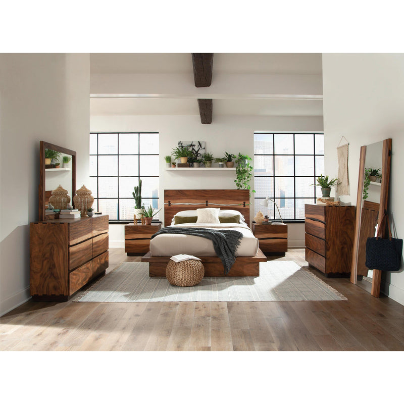 Coaster Furniture Winslow 223250KW-S4 6 pc California King Platform Bedroom Set IMAGE 1