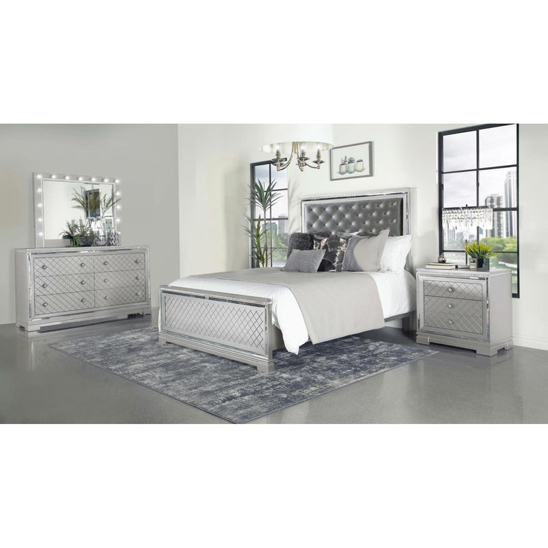 Coaster Furniture Eleanor 223461KW-S4 6 pc California King Upholstered Bedroom Set IMAGE 1