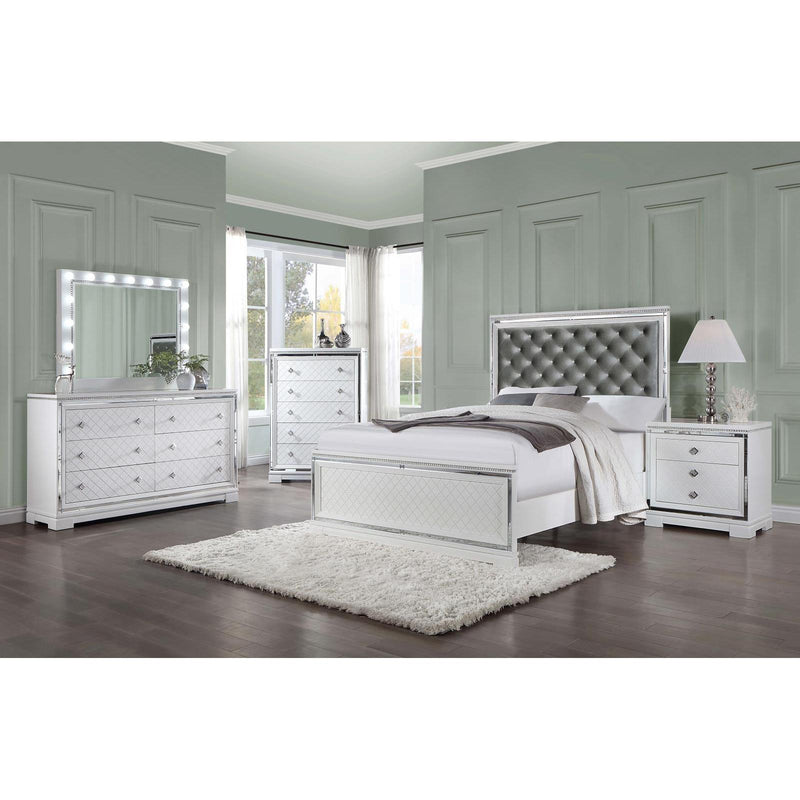 Coaster Furniture Eleanor 223561KE-S5 7 pc King Upholstered Bedroom Set IMAGE 1