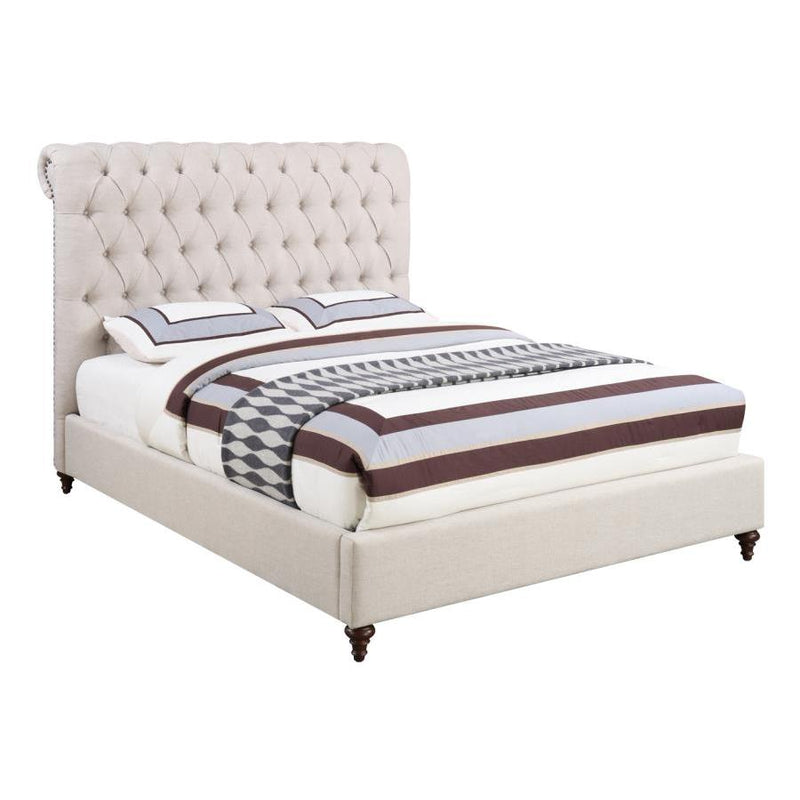 Coaster Furniture Devon California King Upholstered Platform  Bed 300525KW IMAGE 1