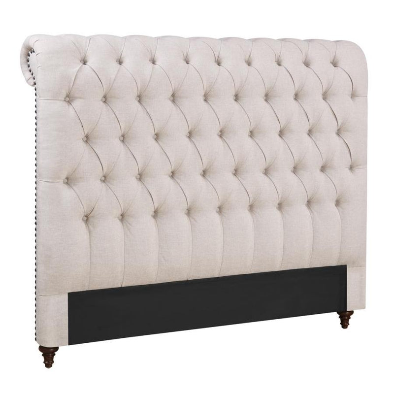 Coaster Furniture Devon California King Upholstered Platform  Bed 300525KW IMAGE 3