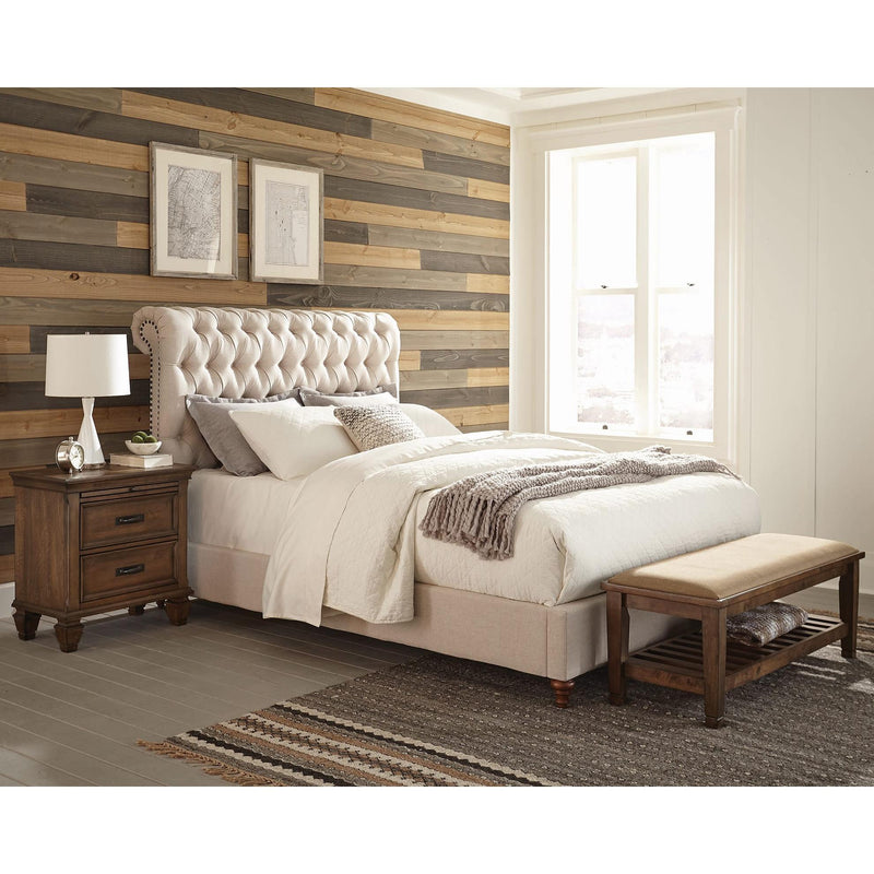 Coaster Furniture Devon California King Upholstered Platform  Bed 300525KW IMAGE 6