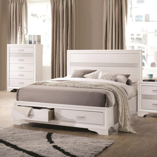 Coaster Furniture Miranda California King Bed with Storage 205111KW IMAGE 1