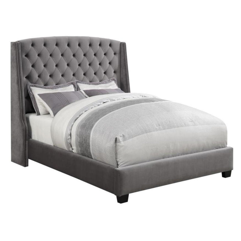 Coaster Furniture Pissarro California King Upholstered Platform Bed 300515KW IMAGE 1