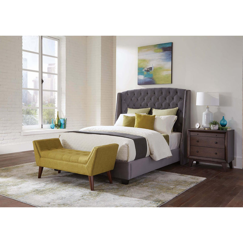 Coaster Furniture Pissarro California King Upholstered Platform Bed 300515KW IMAGE 2