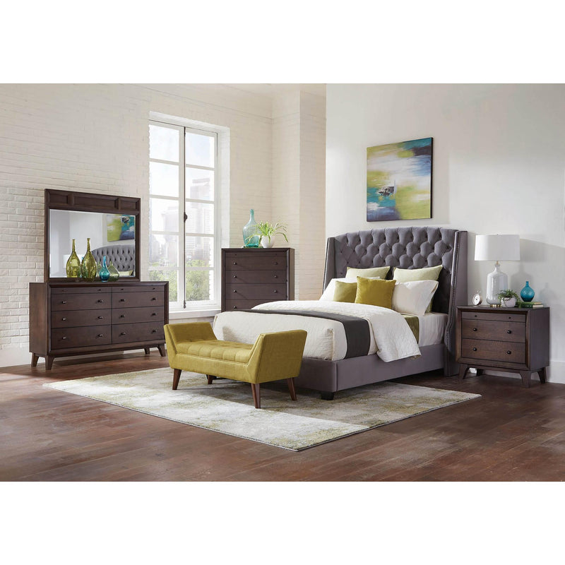 Coaster Furniture Pissarro California King Upholstered Platform Bed 300515KW IMAGE 3