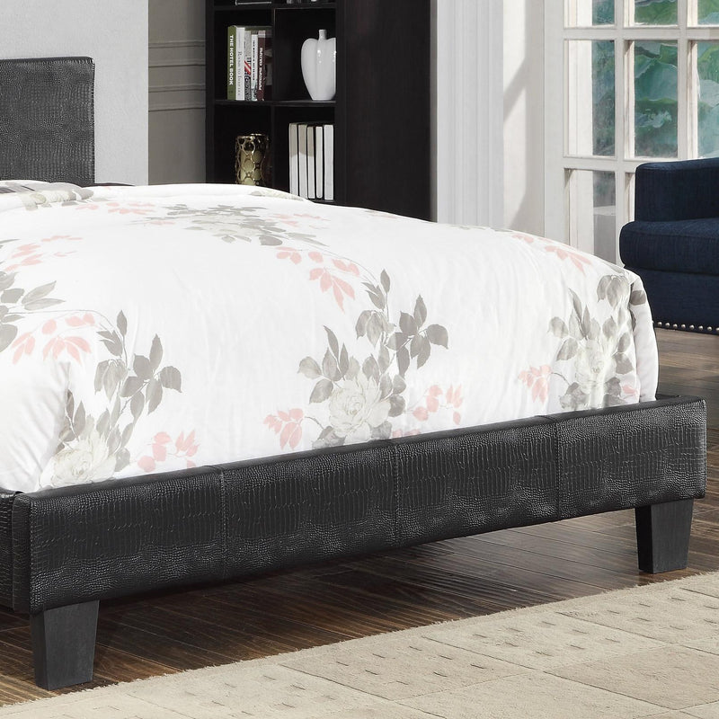 Furniture of America Wallen Queen Upholstered Panel Bed CM7793BK-Q-BED IMAGE 3
