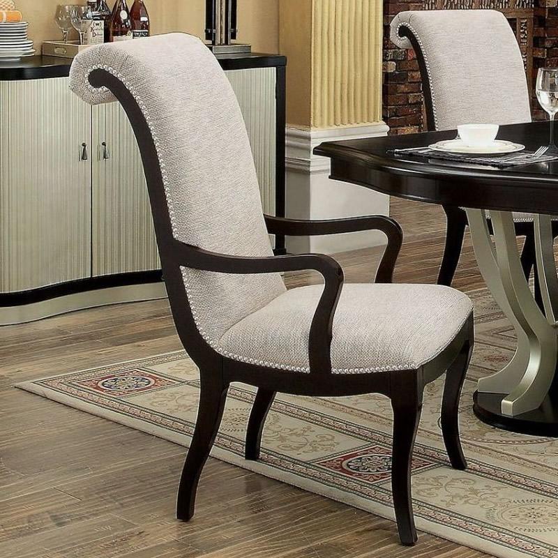Furniture of America Ornette Arm Chair CM3353AC-2PK IMAGE 2