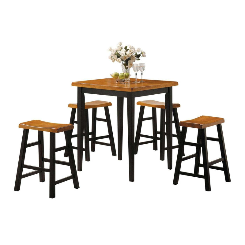 Acme Furniture Gaucho 5 pc Counter Height Dinette 07285 IMAGE 1