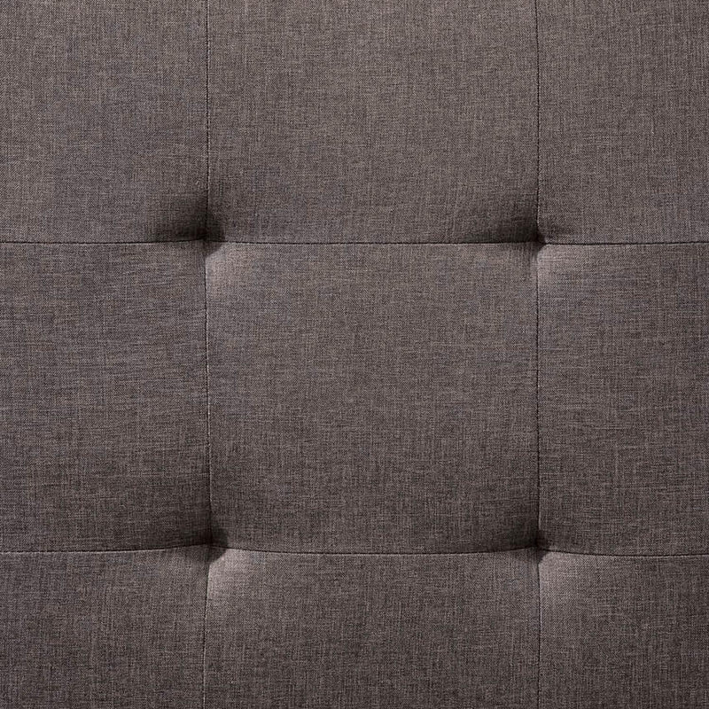 Furniture of America Oona Fabric Twin Ottoman CM2543GY IMAGE 3