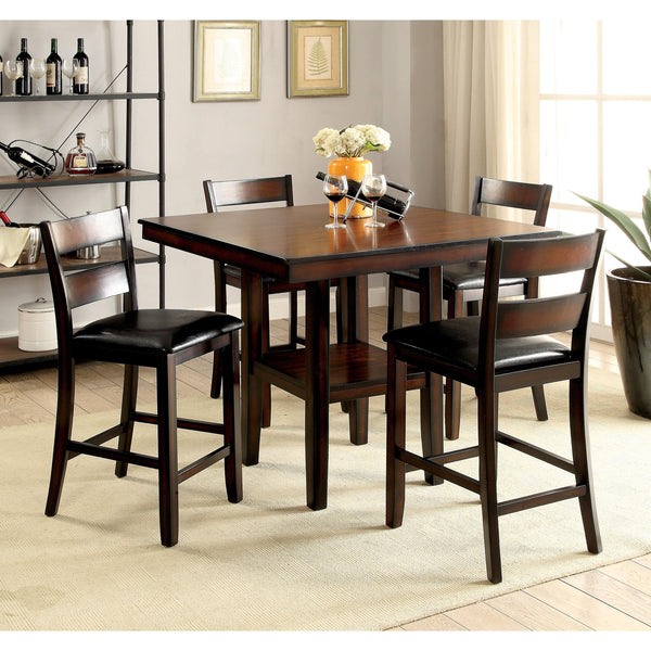 Furniture of America Norah II 7 pc Counter Height Dinette CM3351PT-5PK IMAGE 1