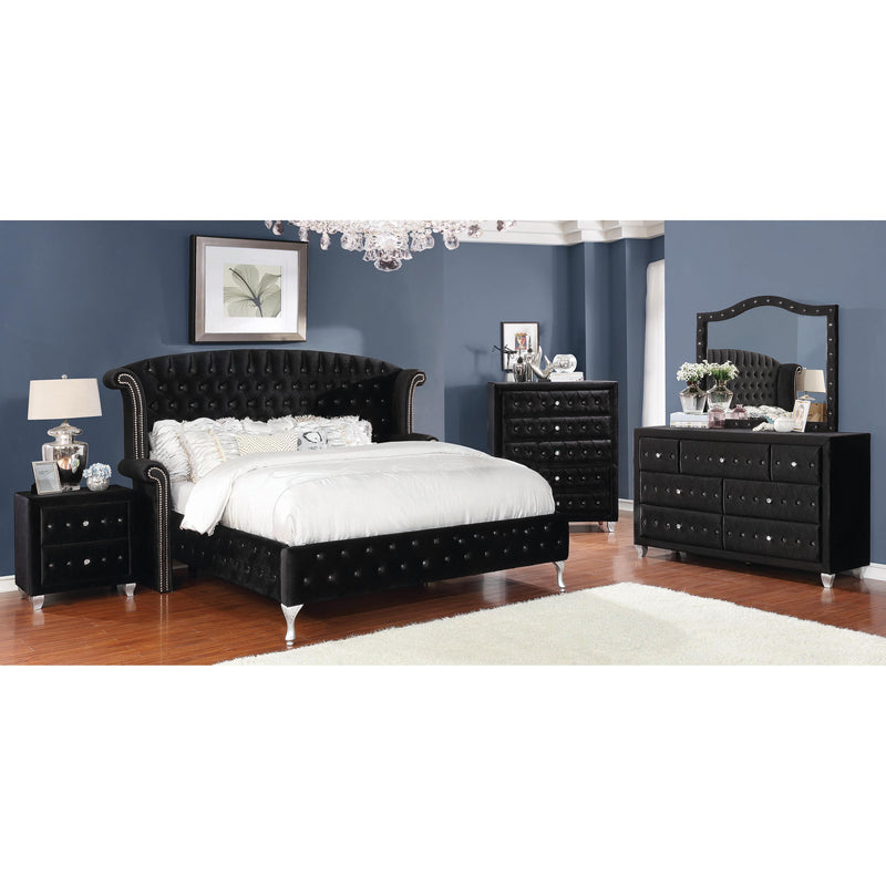Coaster Furniture Deanna King Upholstered Bed 206101KE IMAGE 3