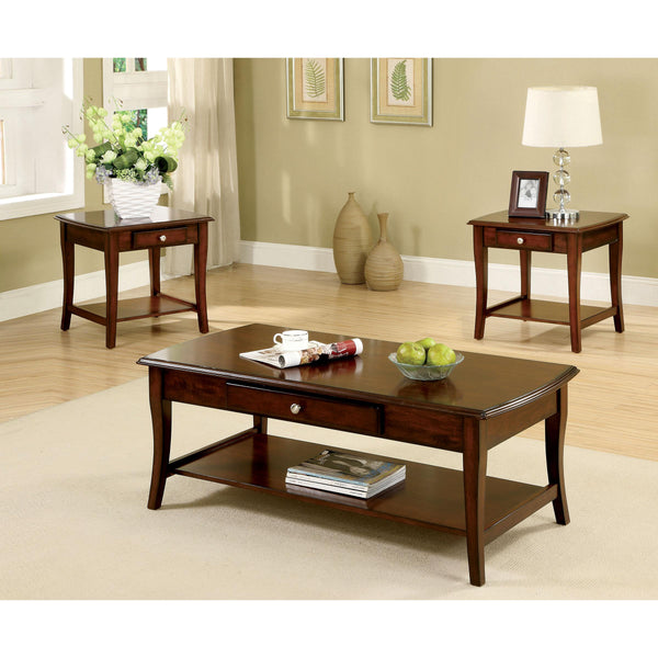 Furniture of America Lincoln Park Occasional Table Set CM4702-3PK IMAGE 1