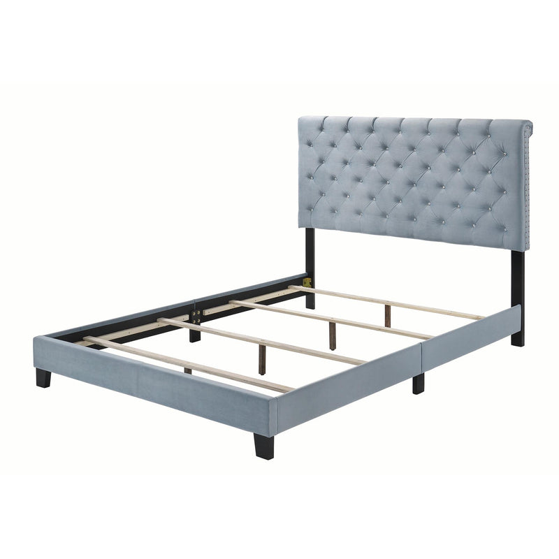 Coaster Furniture Warner Queen Upholstered Platform Bed 310041Q IMAGE 2