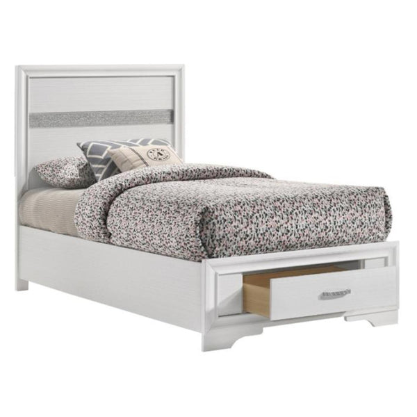 Coaster Furniture Miranda Twin Panel Bed with Storage 205111T IMAGE 1
