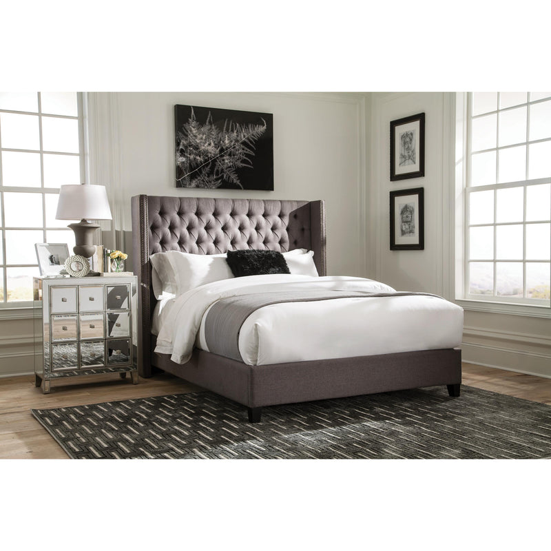 Coaster Furniture Bancroft California King Upholstered Platform Bed 301405KW IMAGE 7