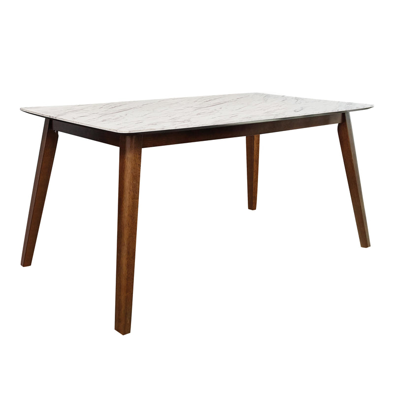 Coaster Furniture Everett Dining Table with Faux Marble Top 192761 IMAGE 1
