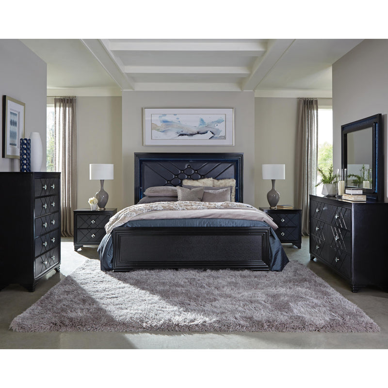 Coaster Furniture Penelope King Upholstered Panel Bed 223571KE IMAGE 3