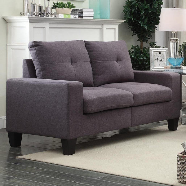 Acme Furniture Platinum II Stationary Fabric Loveseat 52736LOV IMAGE 1