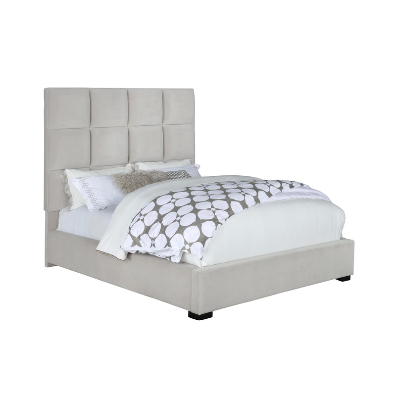 Coaster Furniture Panes King Upholstered Panel Bed 315850KE IMAGE 1