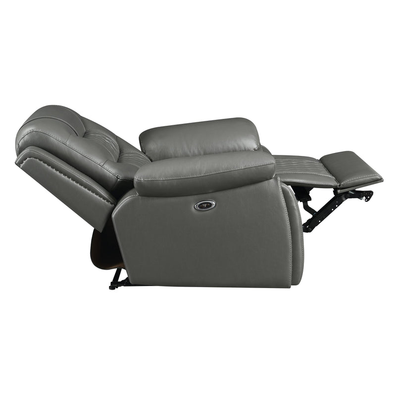 Coaster Furniture Flamenco Power Leatherette Recliner with Wall Recline 610206P IMAGE 8