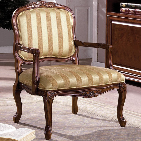 Furniture of America Burnaby Stationary Fabric Accent Chair CM-AC6100 IMAGE 1