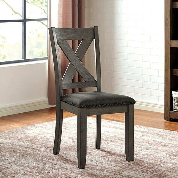 Furniture of America Cilgerran Dining Chair CM3153GY-SC-2PK IMAGE 1