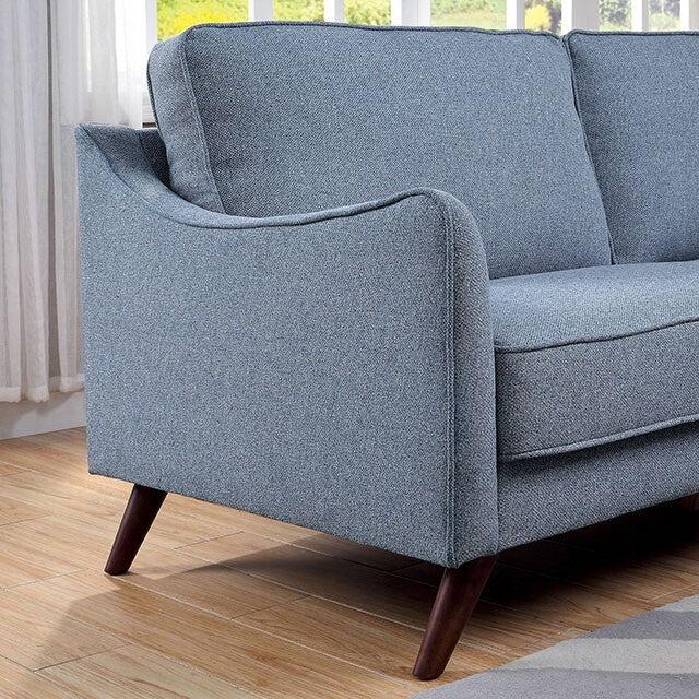 Furniture of America Maxime Stationary Fabric Sofa CM6971BL-SF IMAGE 3