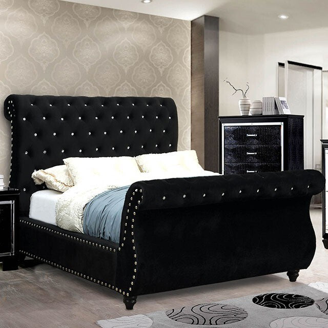 Furniture of America Noella California King Bed CM7128BK-CK-BED-VN IMAGE 1
