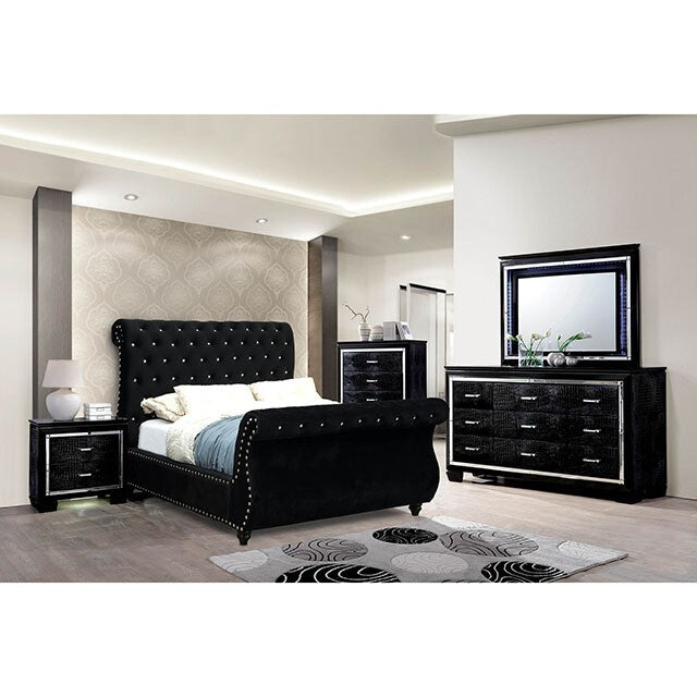 Furniture of America Noella California King Bed CM7128BK-CK-BED-VN IMAGE 2